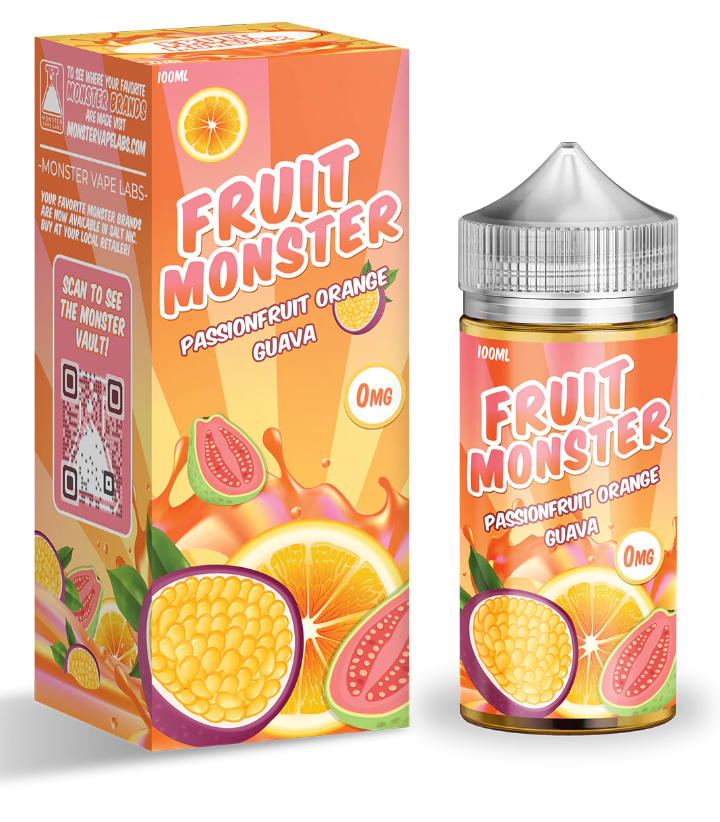 Passionfruit Orange Guava by Fruit Monster | Vape Juice | US VAPE JUICE | Ace Vape Melbourne