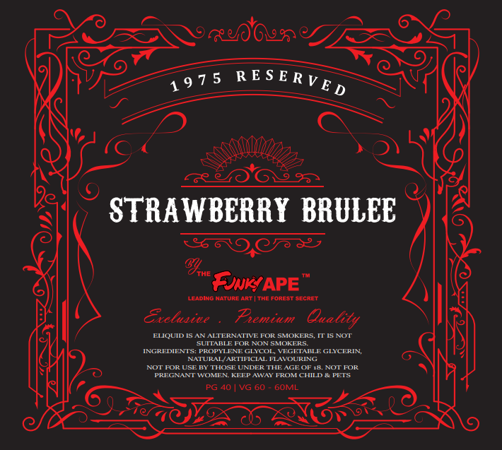 STRAWBERRY BRULEE BY FUNKY APE